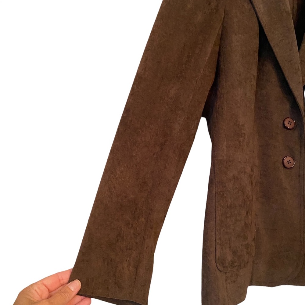 Vintage Frank Lee of California Dark Brown Blazer - Picture 4 of 11